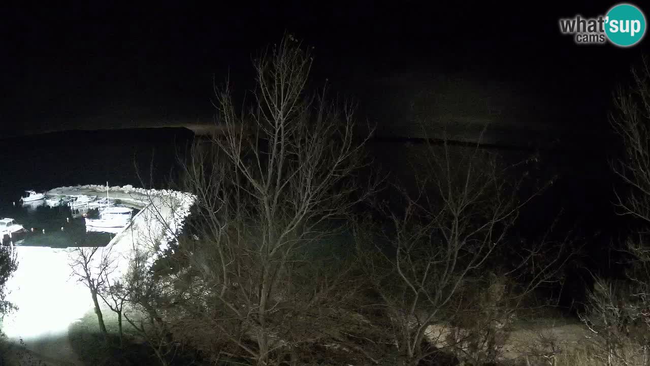 Camping Odmoree camera en vivo Ražanac – Dalmacia