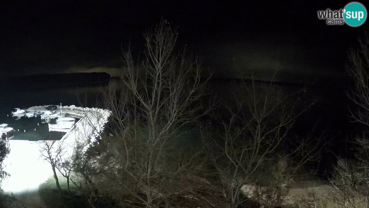 Camping Odmoree live cam Ražanac – Dalmatie