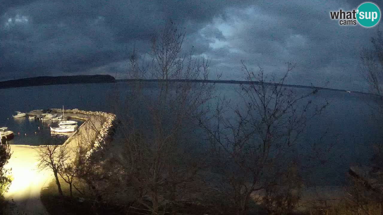 Kamp Odmoree spletna kamera Ražanac – Dalmacija