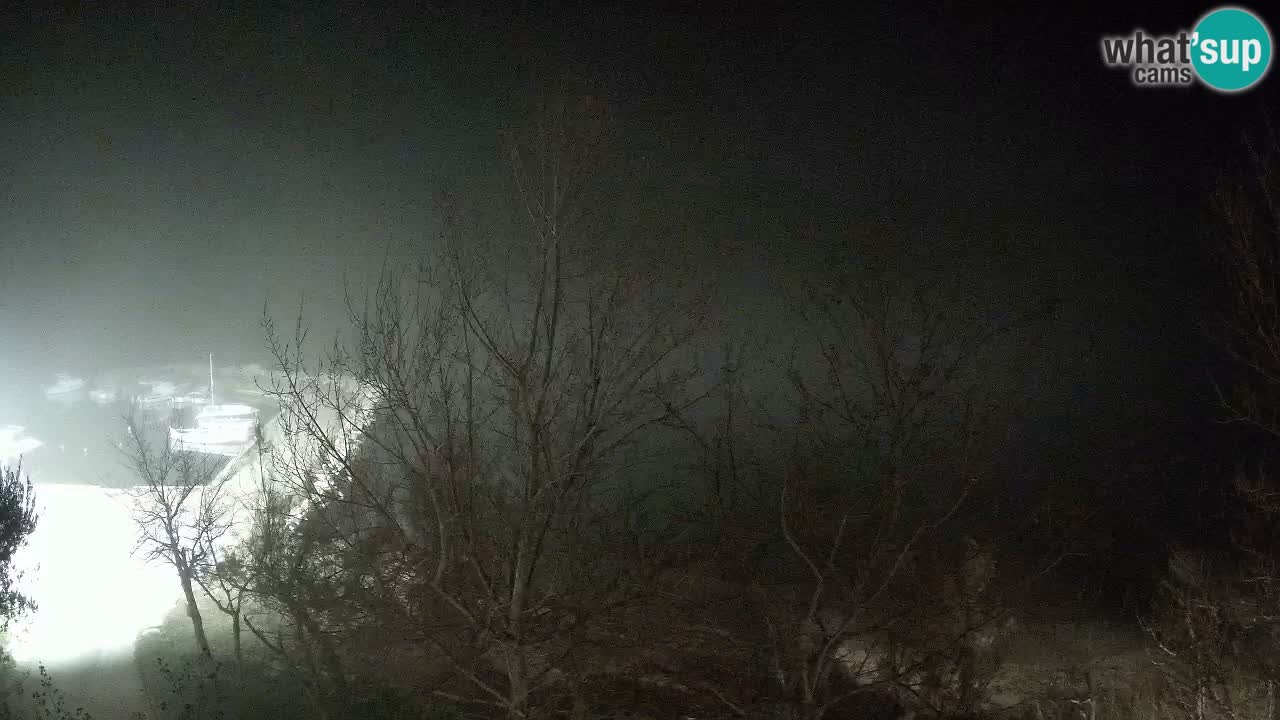 Camping Odmoree camera en vivo Ražanac – Dalmacia