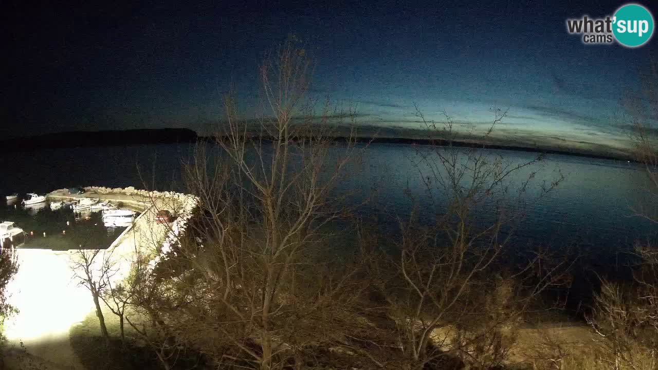 Camping Odmoree camera en vivo Ražanac – Dalmacia