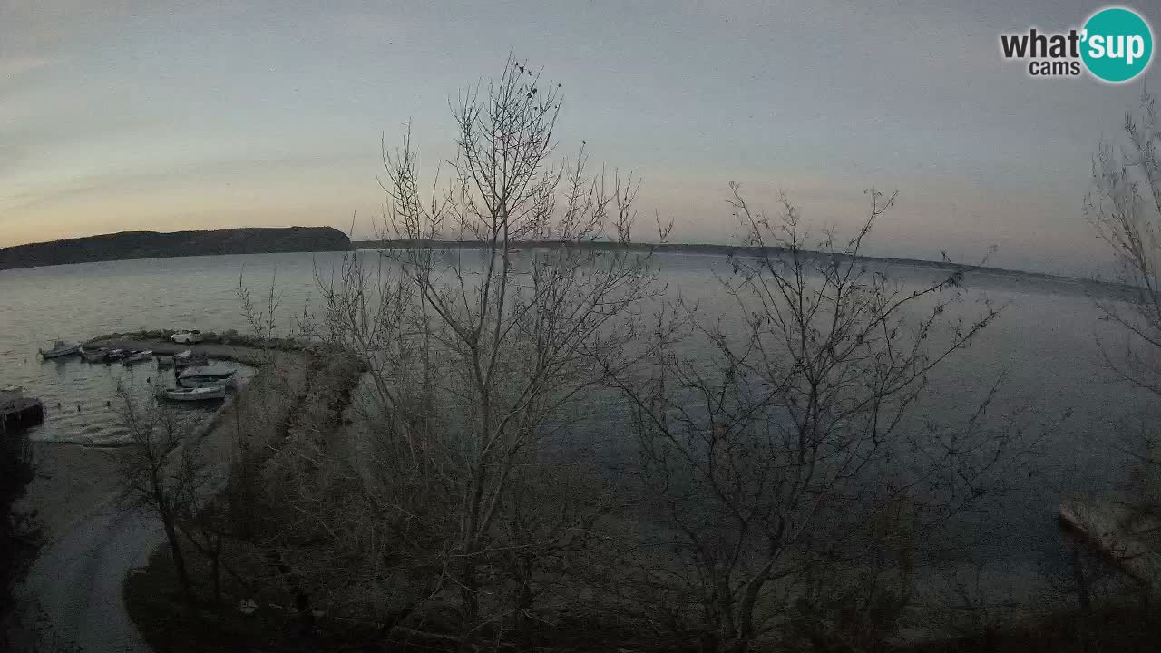 Camping Odmoree camera en vivo Ražanac – Dalmacia