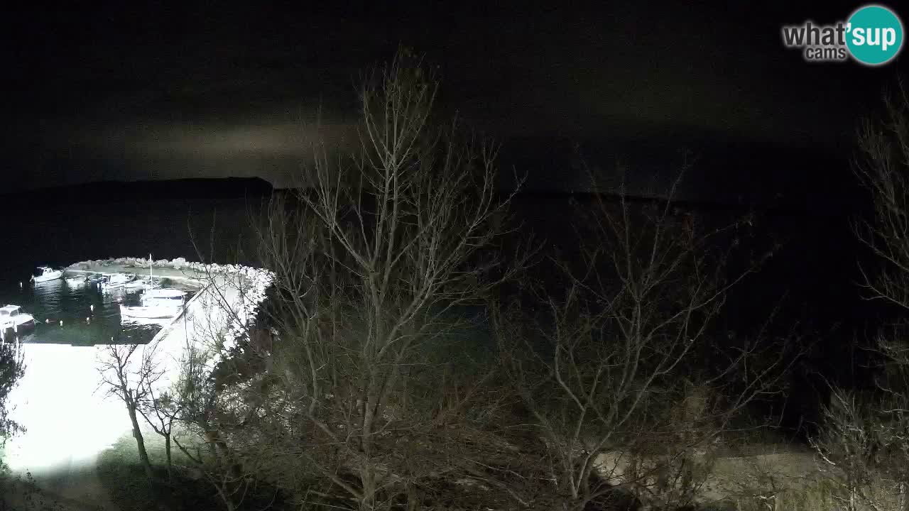 Camping Odmoree camera en vivo Ražanac – Dalmacia