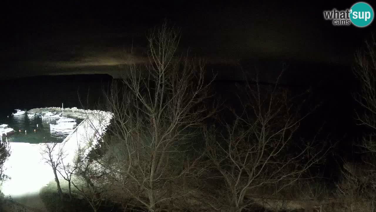 Camping Odmoree camera en vivo Ražanac – Dalmacia