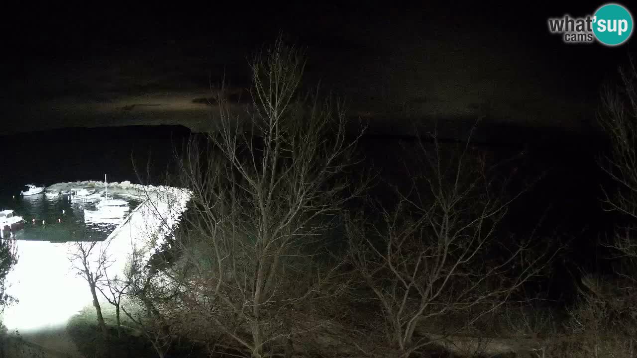 Kamp Odmoree spletna kamera Ražanac – Dalmacija