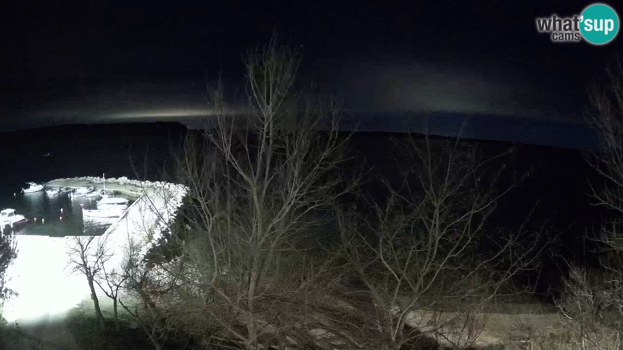 Camping Odmoree camera en vivo Ražanac – Dalmacia