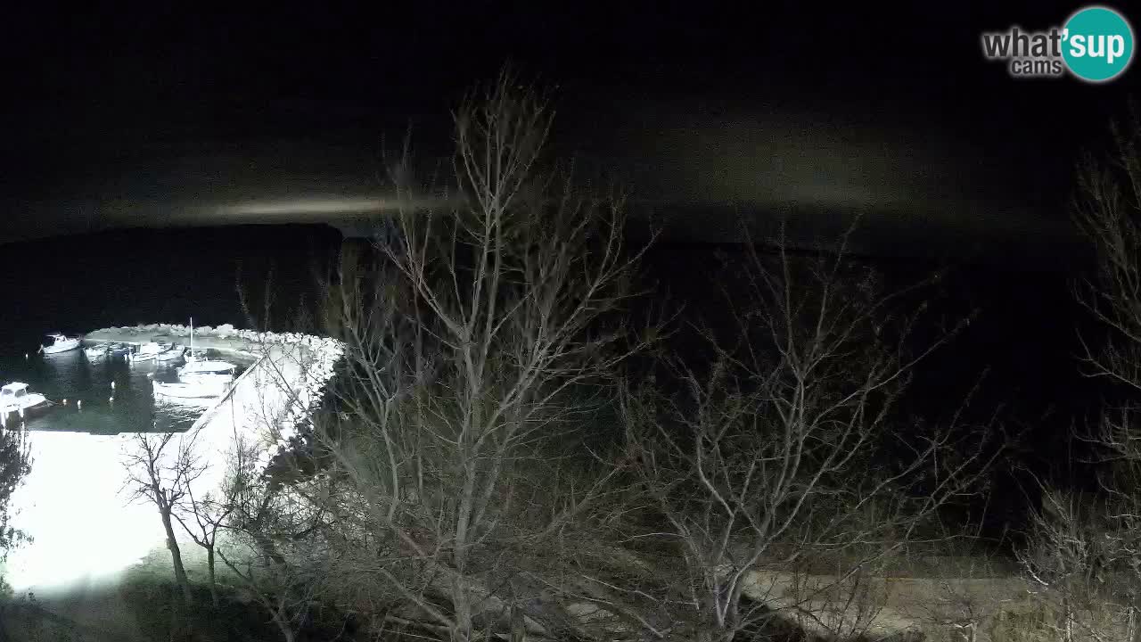 Camping Odmoree live cam Ražanac – Dalmatie