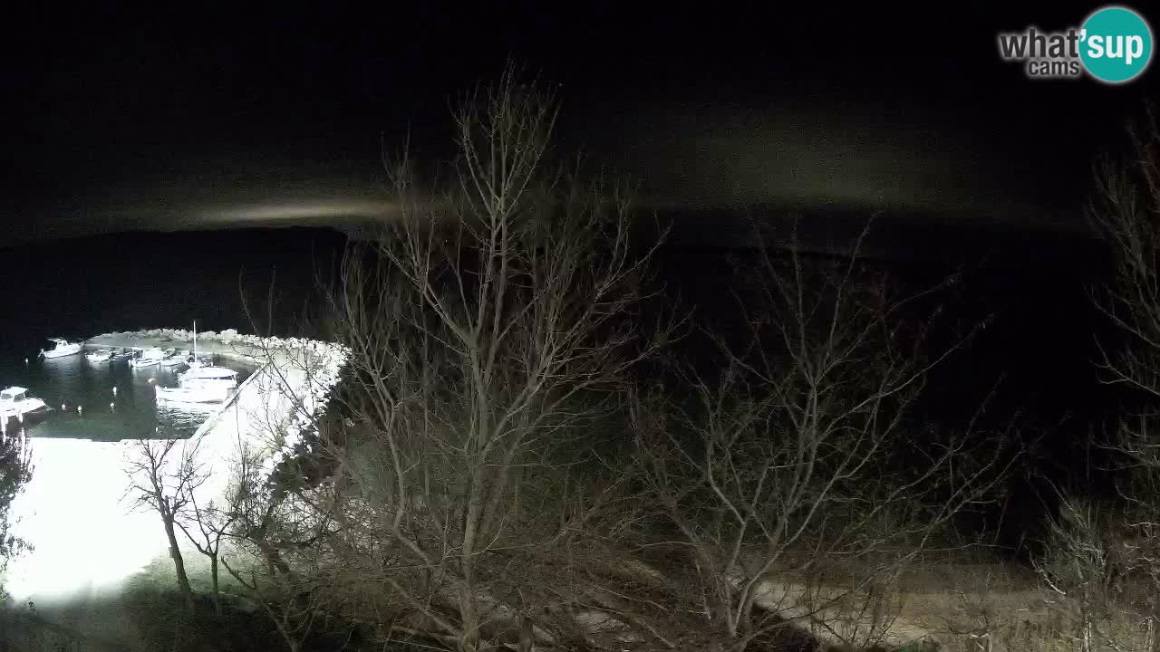 Kamp Odmoree spletna kamera Ražanac – Dalmacija
