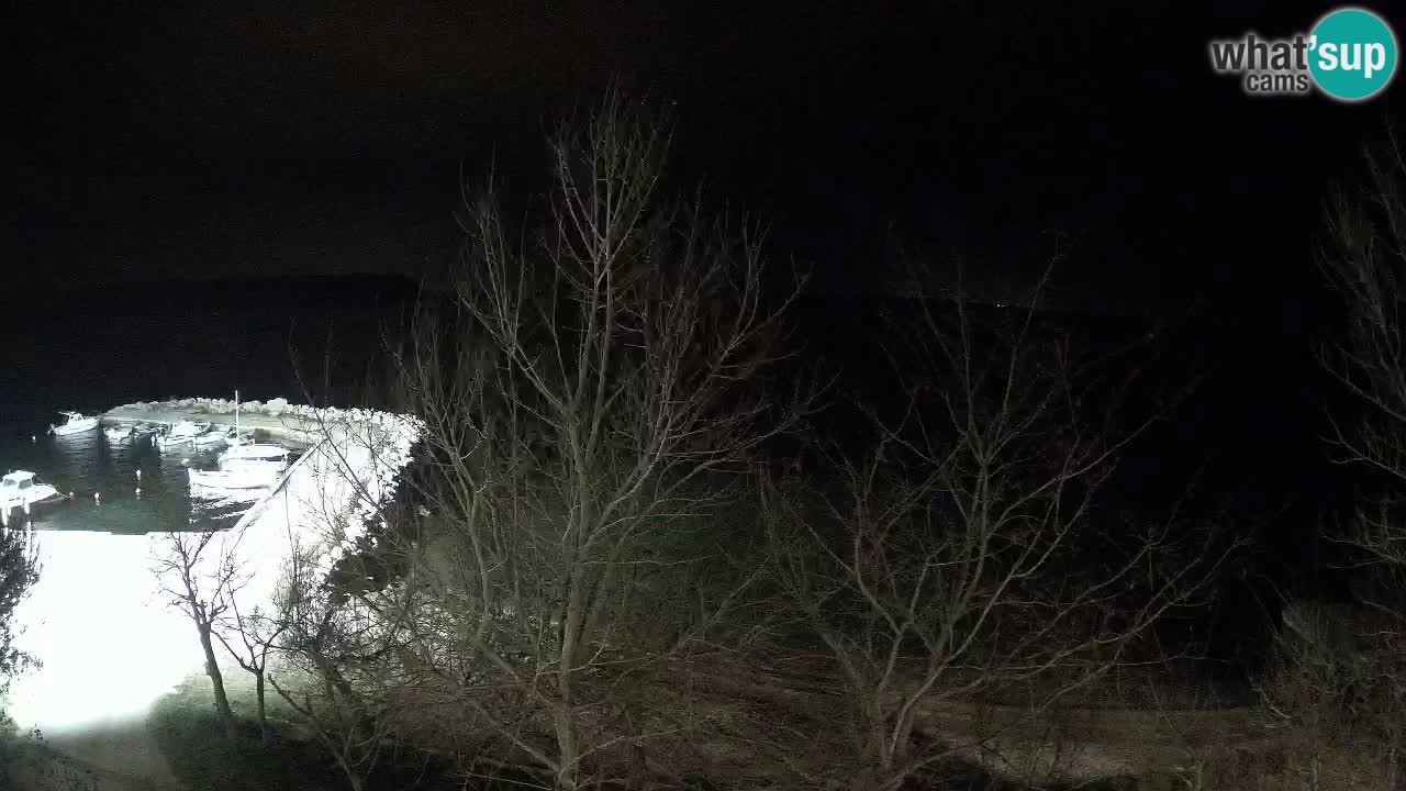 Camping Odmoree web kamera Ražanac – Dalmacija