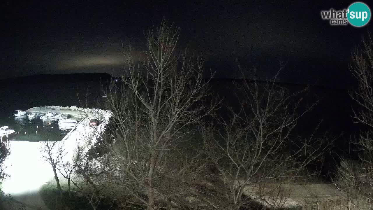 Camping Odmoree live webcam Ražanac – Dalmatien