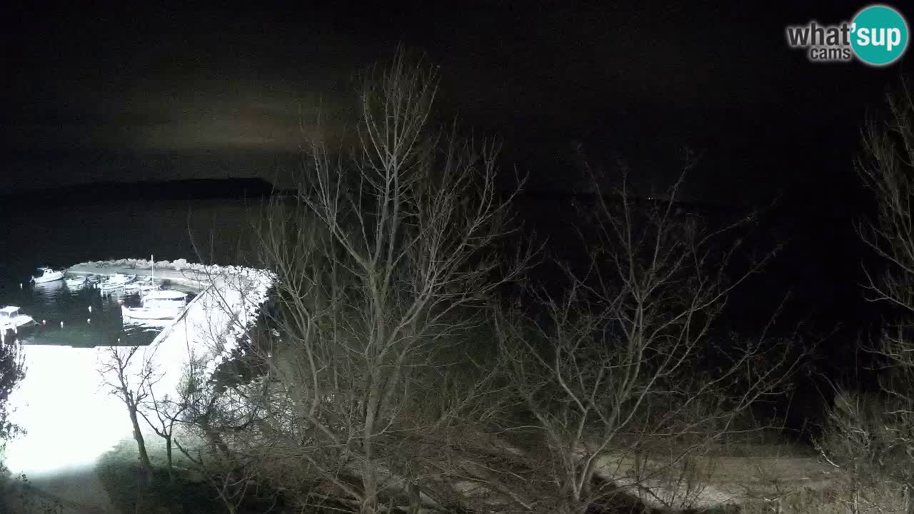 Camping Odmoree live webcam Ražanac – Dalmatien