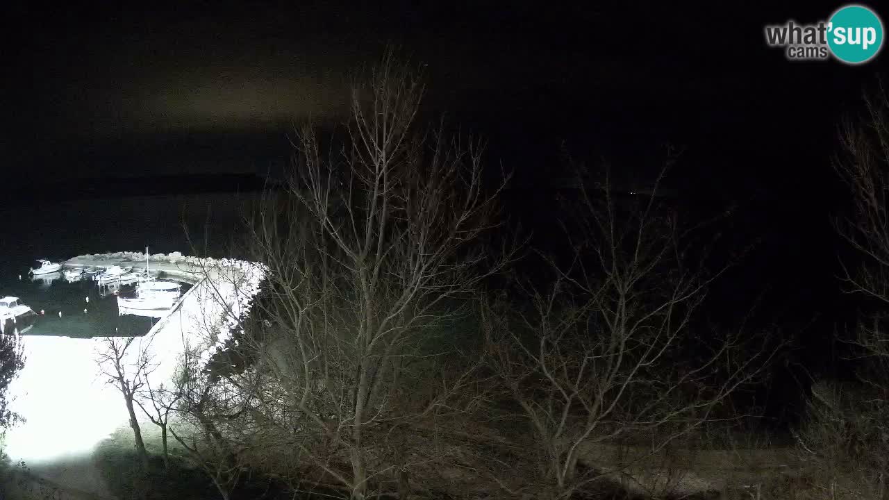 Camping Odmoree live webcam Ražanac – Dalmatien