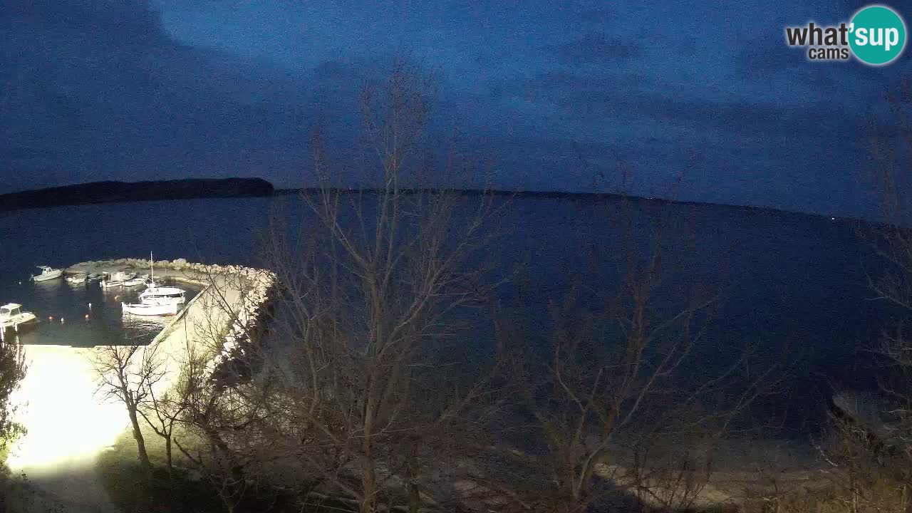 Camping Odmoree camera en vivo Ražanac – Dalmacia