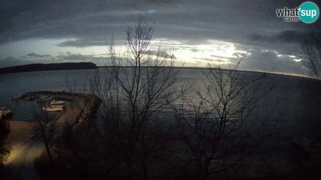 Kamp Odmoree spletna kamera Ražanac – Dalmacija