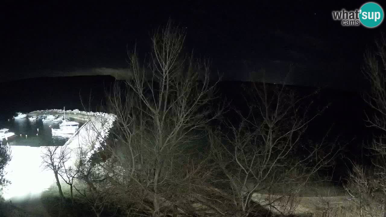 Camping Odmoree live webcam Ražanac – Dalmatien