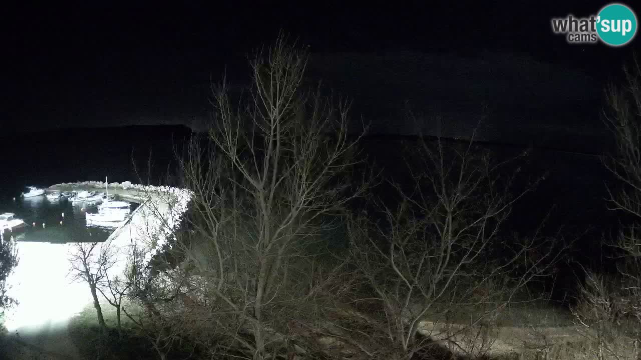 Camping Odmoree live webcam Ražanac – Dalmatien