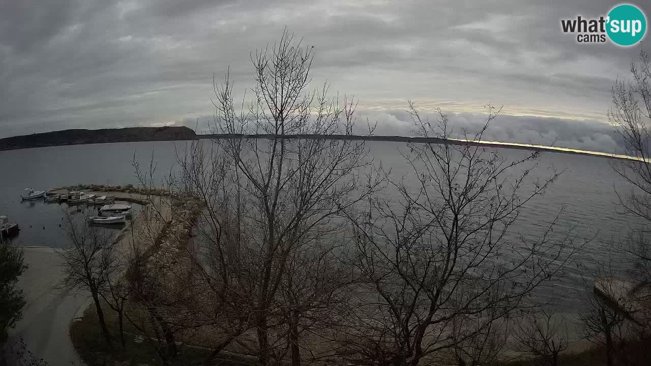 Camping Odmoree live webcam Ražanac – Dalmatien