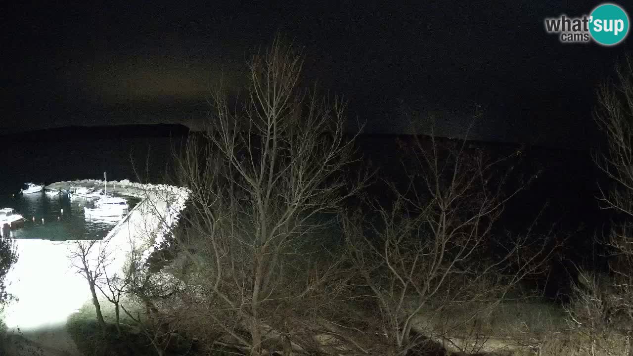 Camping Odmoree camera en vivo Ražanac – Dalmacia