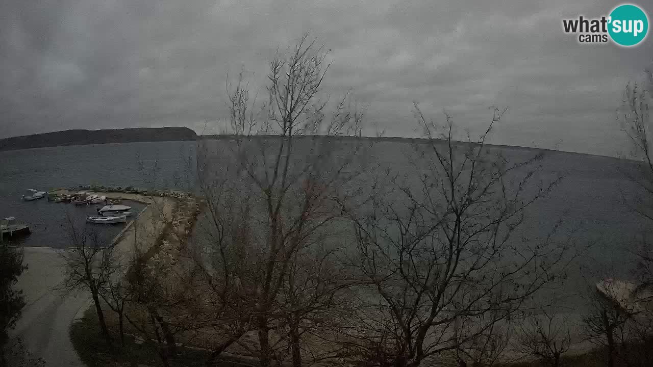 Camping Odmoree camera en vivo Ražanac – Dalmacia