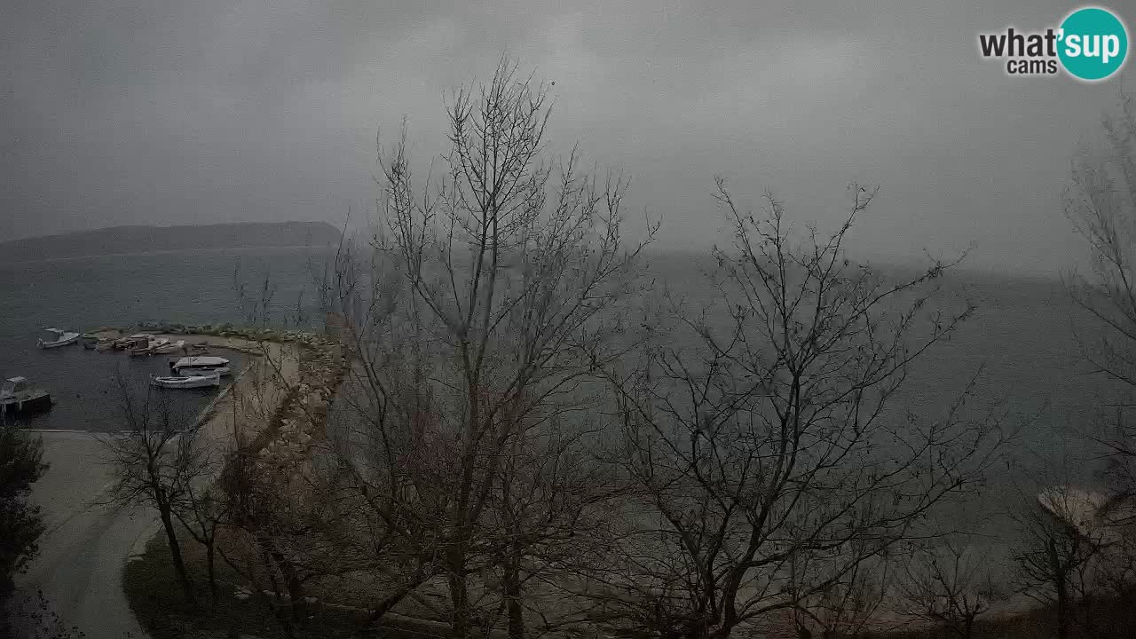 Camping Odmoree live webcam Ražanac – Dalmatien