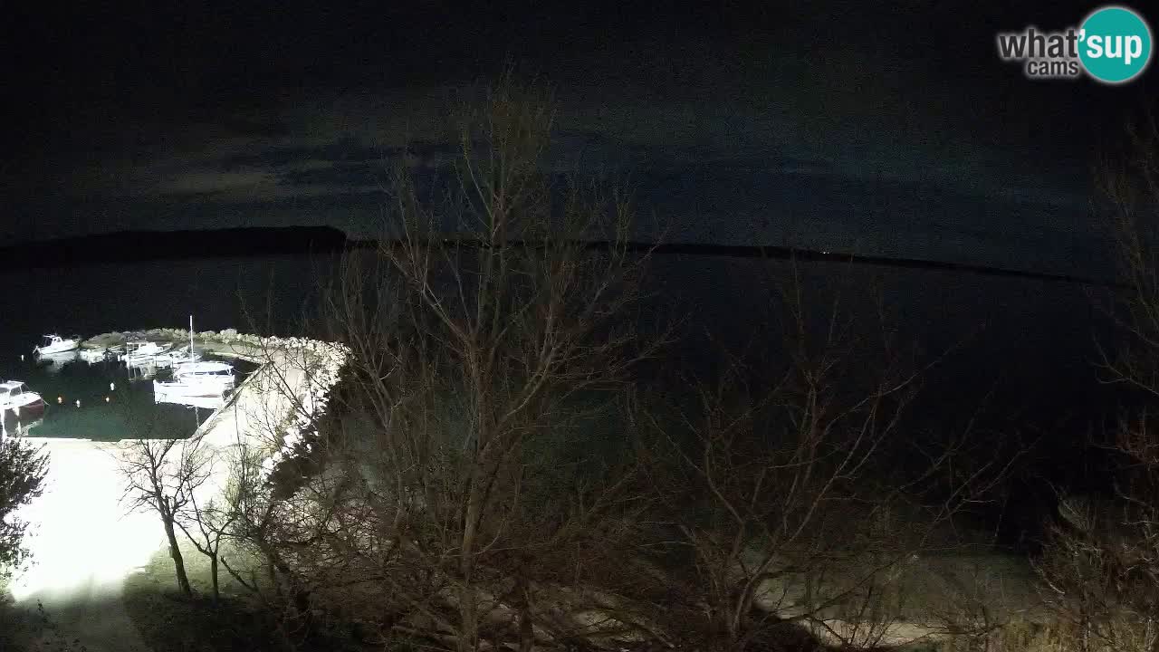 Camping Odmoree live webcam Ražanac – Dalmatien