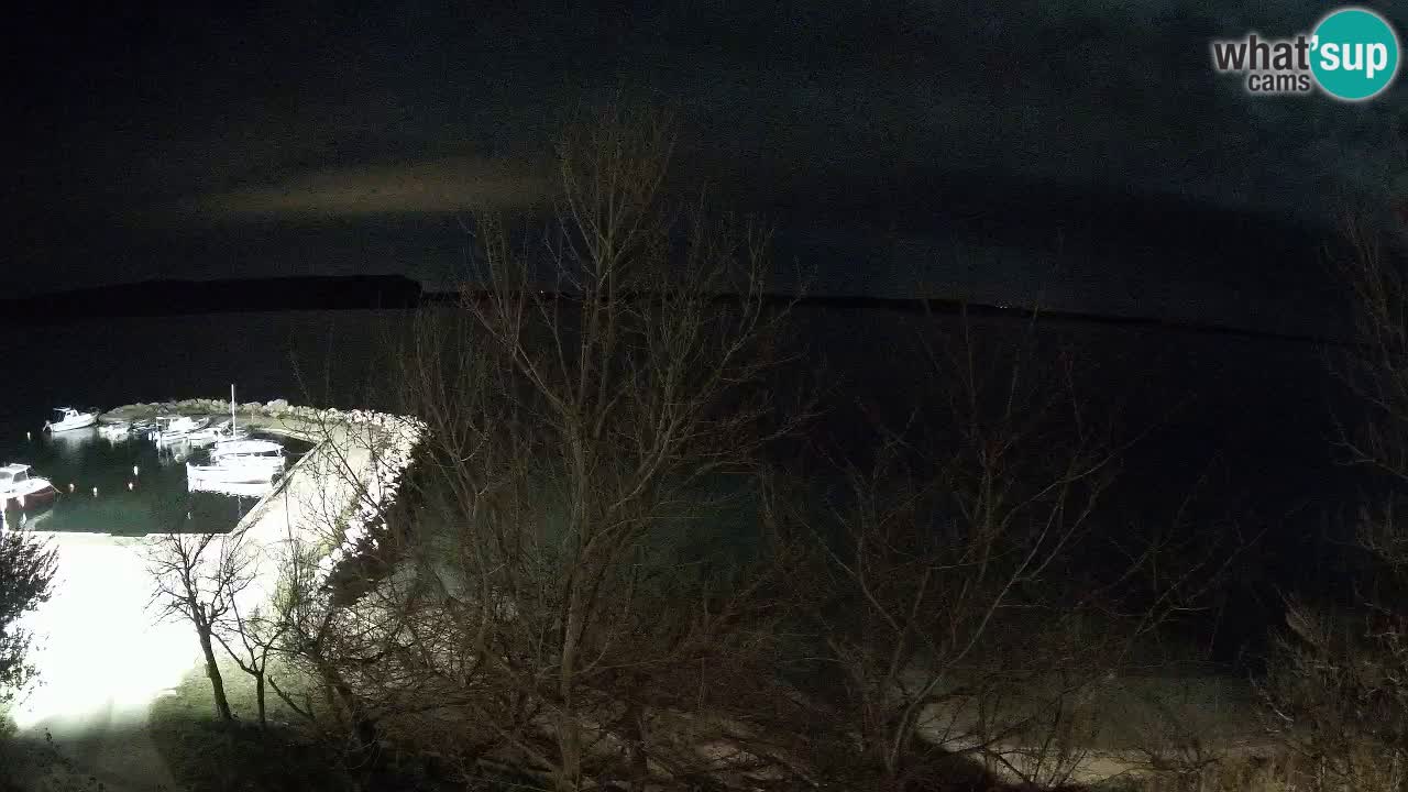 Camping Odmoree live webcam Ražanac – Dalmatien