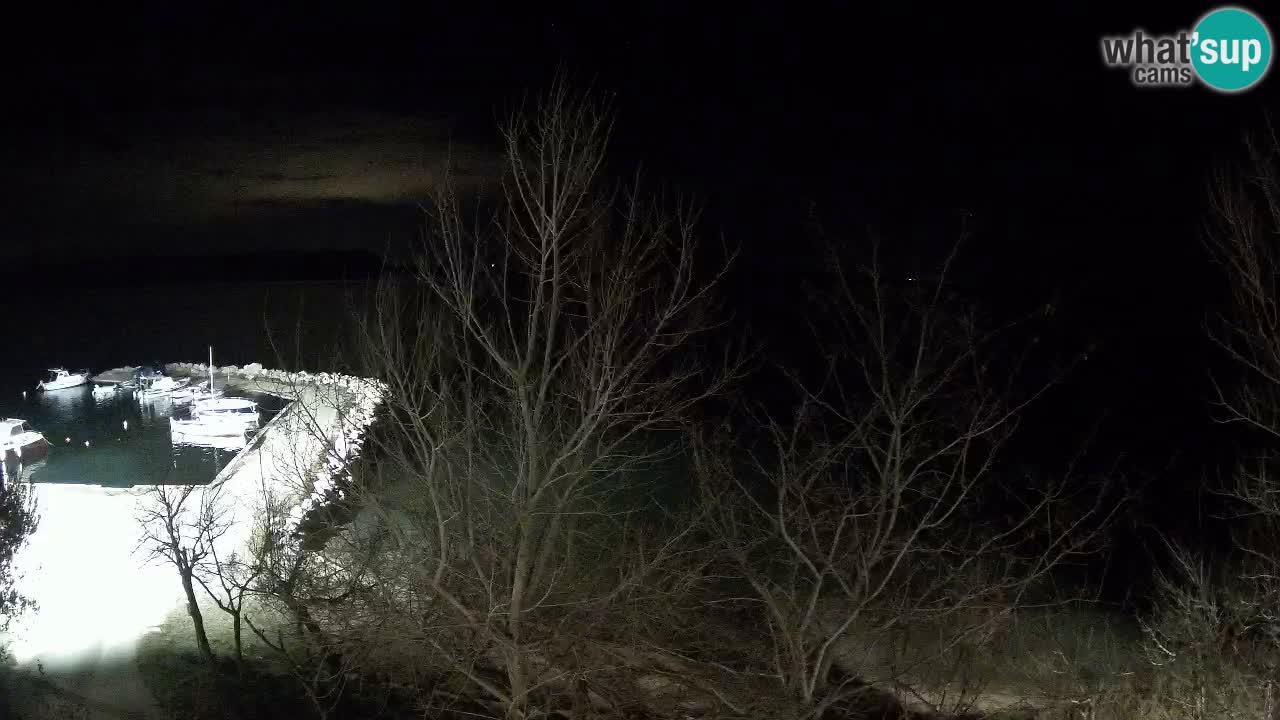 Camping Odmoree live webcam Ražanac – Dalmatien
