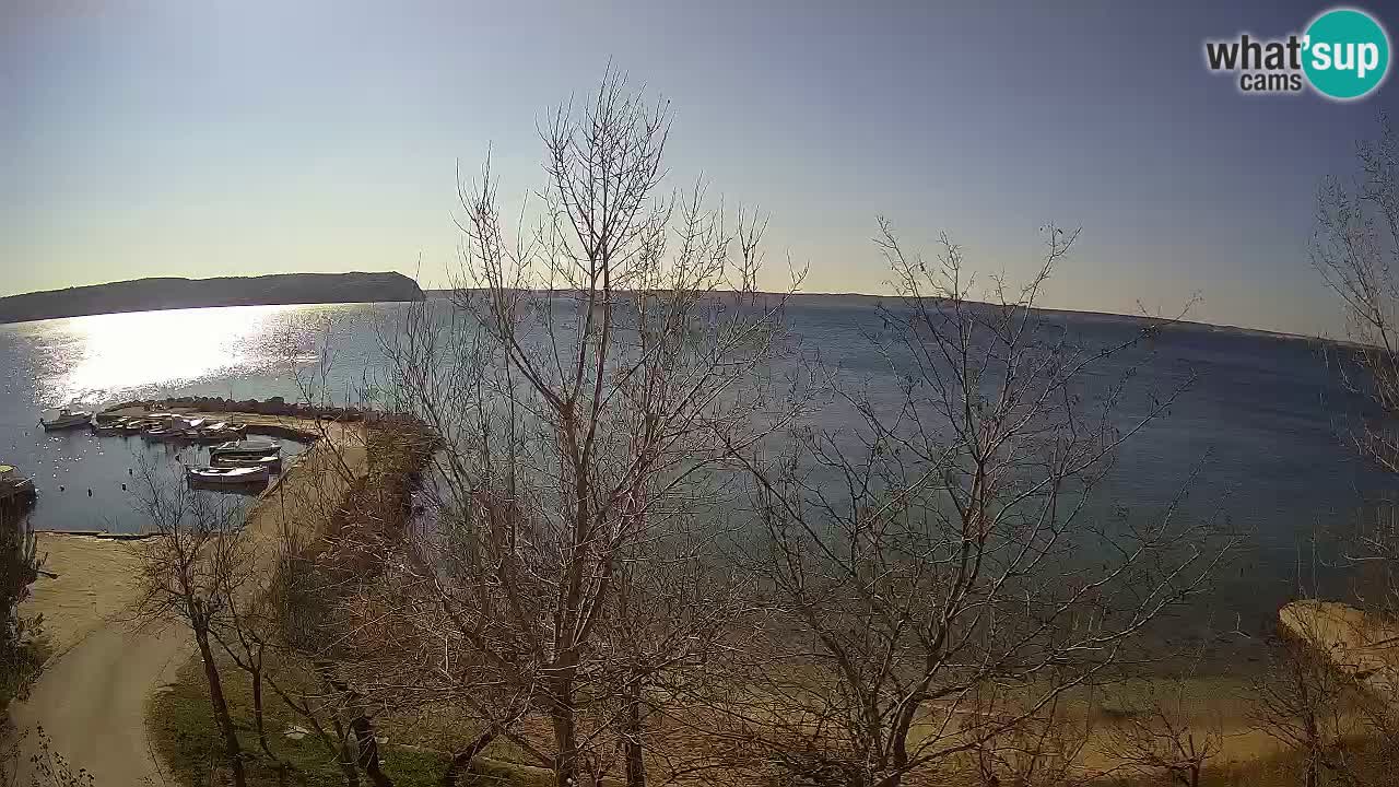 Kamp Odmoree spletna kamera Ražanac – Dalmacija