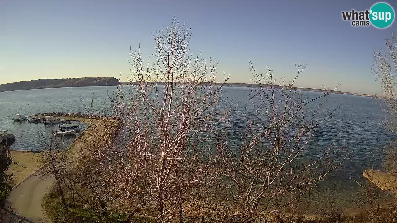 Camping Odmoree live webcam Ražanac – Dalmatien