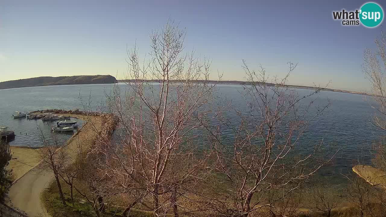 Camping Odmoree live webcam Ražanac – Dalmatien