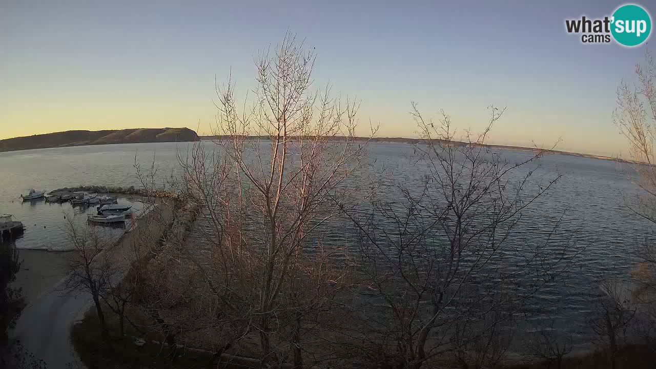 Camping Odmoree live cam Ražanac – Dalmatie