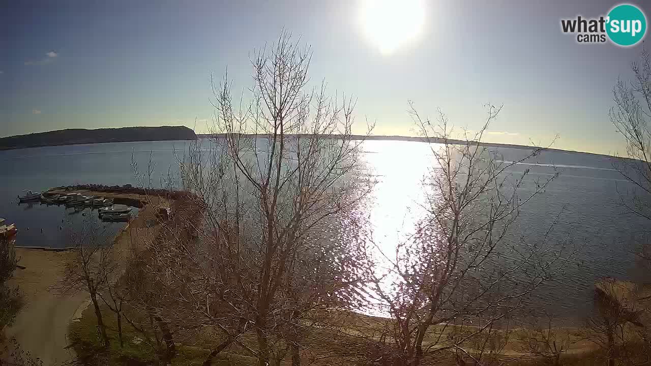 Camping Odmoree live webcam Ražanac – Dalmatien