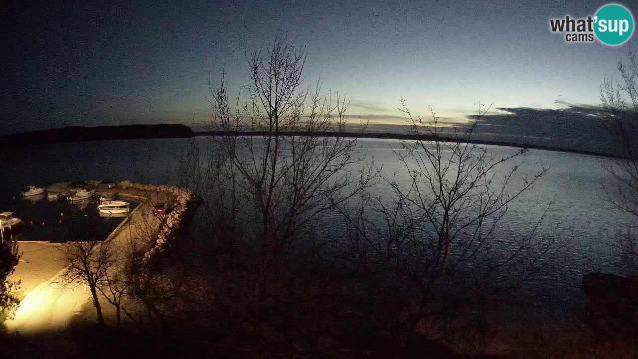 Kamp Odmoree spletna kamera Ražanac – Dalmacija