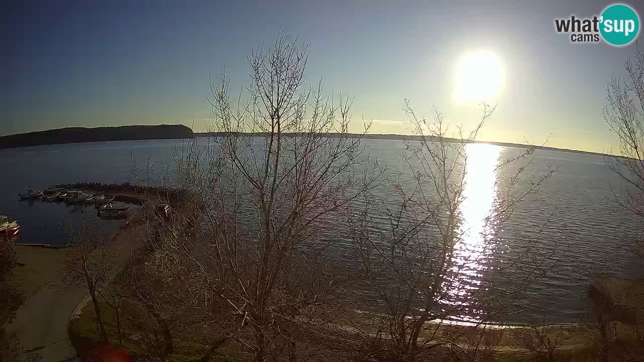 Camping Odmoree camera en vivo Ražanac – Dalmacia