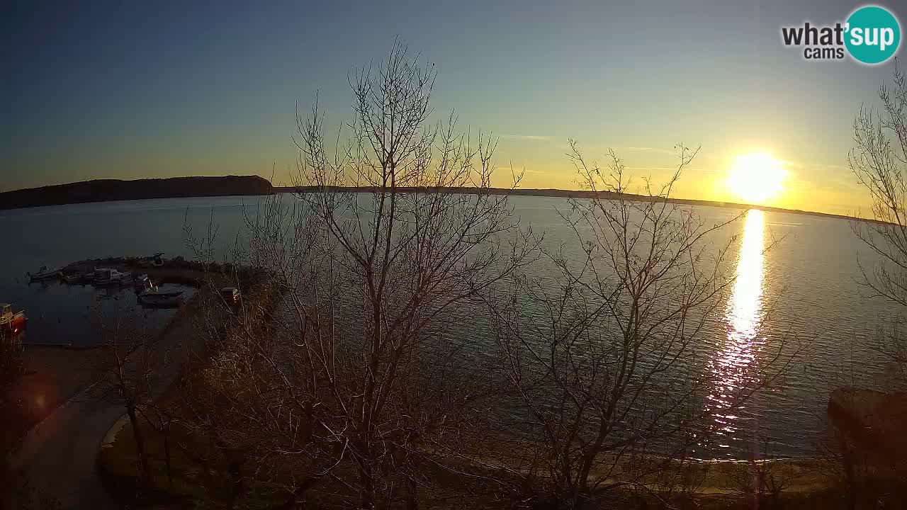 Camping Odmoree live webcam Ražanac – Dalmatien