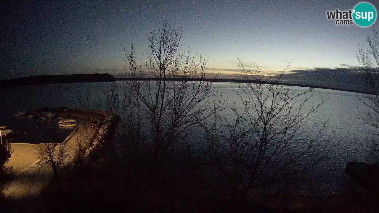 Camping Odmoree camera en vivo Ražanac – Dalmacia