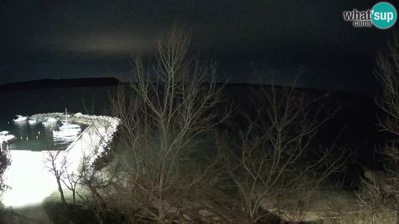 Camping Odmoree live webcam Ražanac – Dalmatien