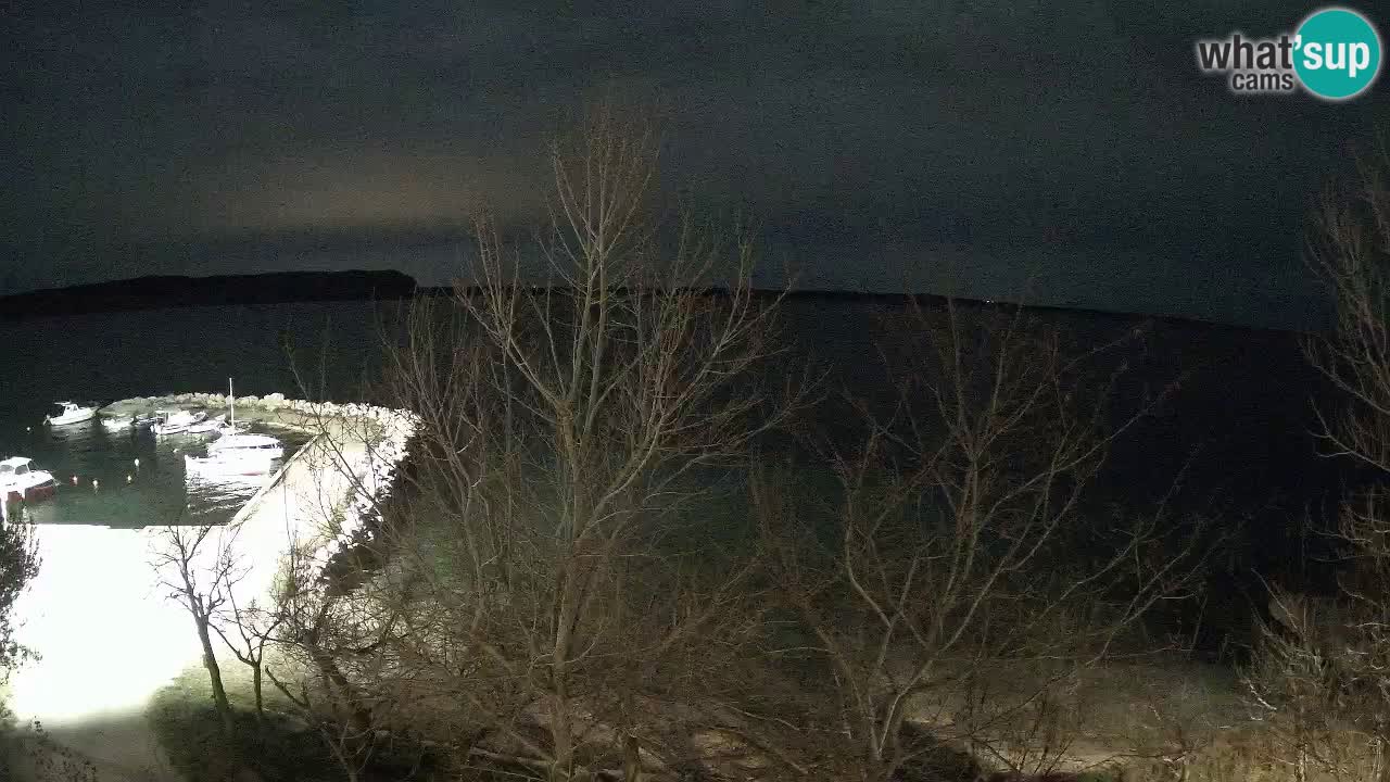 Kamp Odmoree spletna kamera Ražanac – Dalmacija