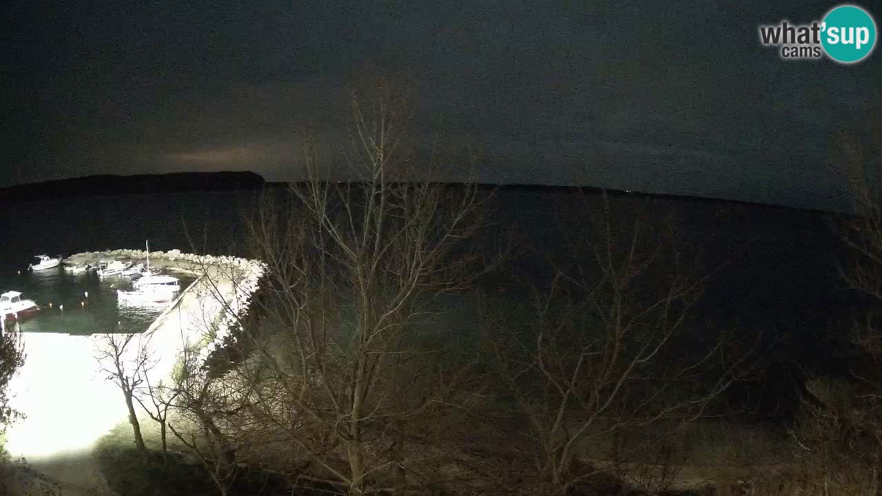 Camping Odmoree live webcam Ražanac – Dalmatien