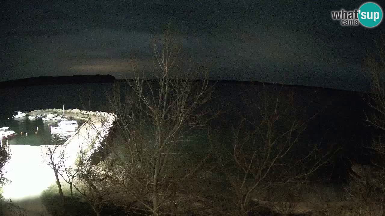 Camping Odmoree camera en vivo Ražanac – Dalmacia