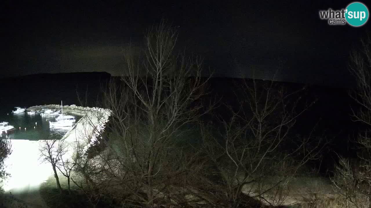 Kamp Odmoree spletna kamera Ražanac – Dalmacija