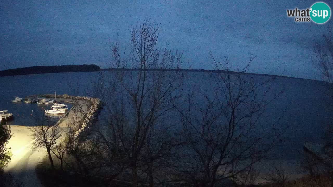 Kamp Odmoree spletna kamera Ražanac – Dalmacija