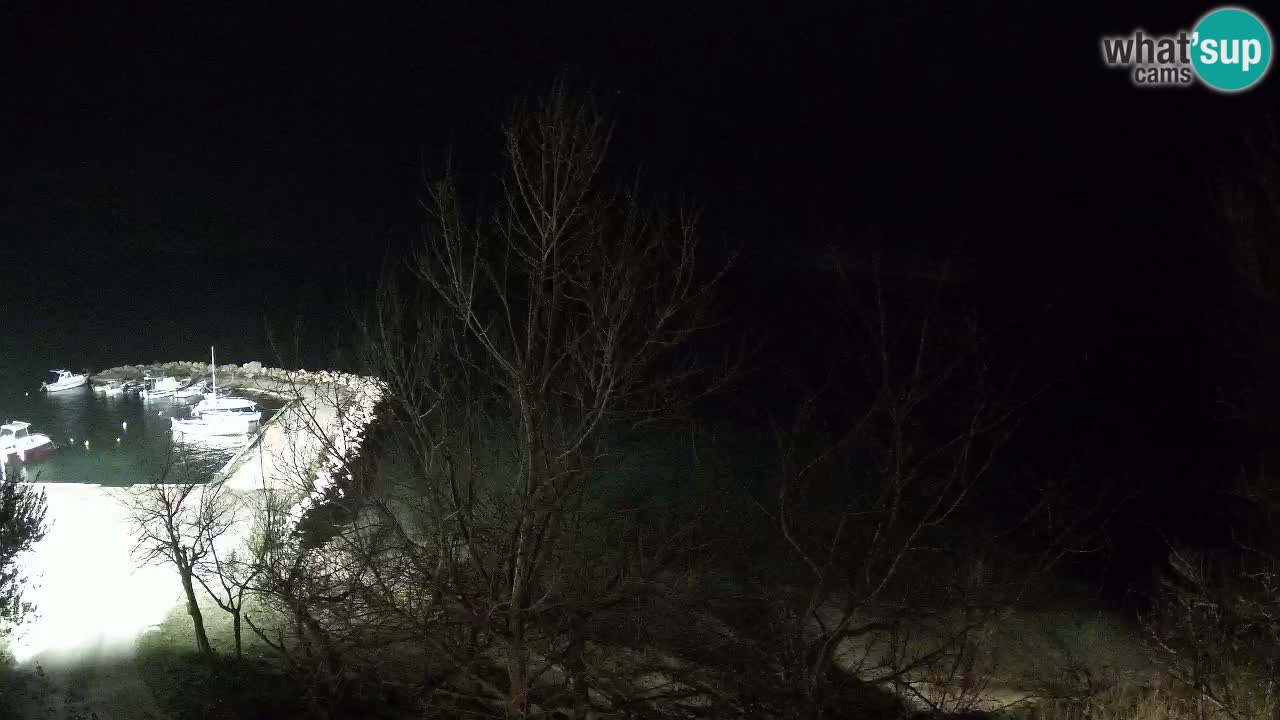 Camping Odmoree camera en vivo Ražanac – Dalmacia