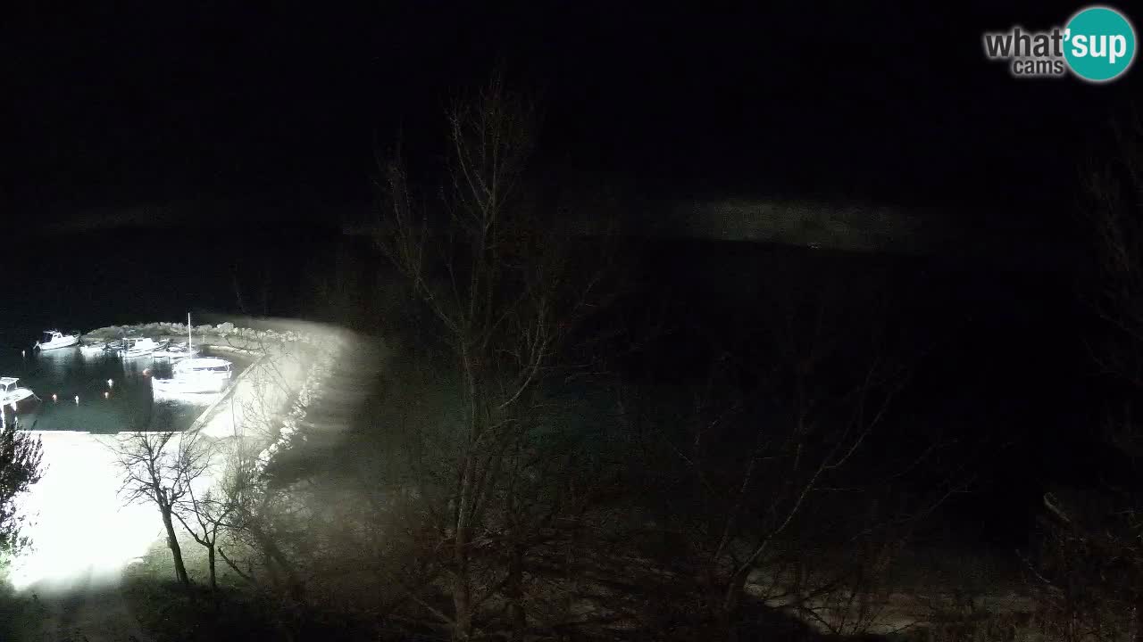 Kamp Odmoree spletna kamera Ražanac – Dalmacija