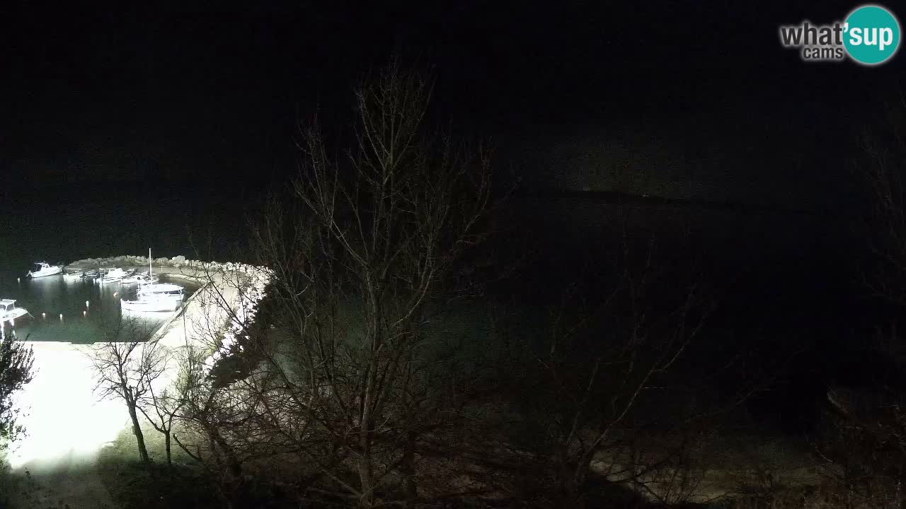 Camping Odmoree live cam Ražanac – Dalmatie