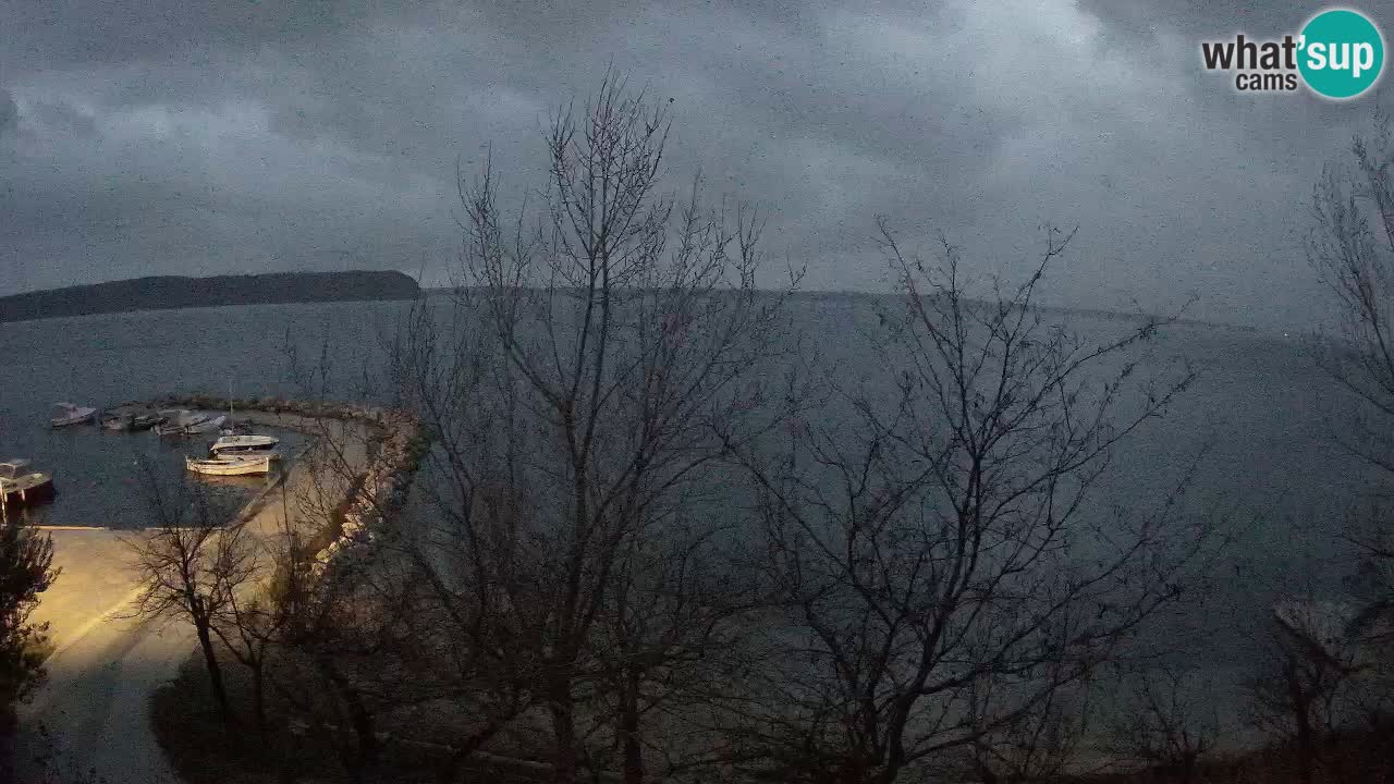 Kamp Odmoree spletna kamera Ražanac – Dalmacija