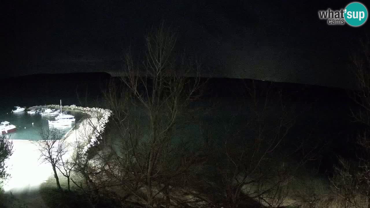 Kamp Odmoree spletna kamera Ražanac – Dalmacija