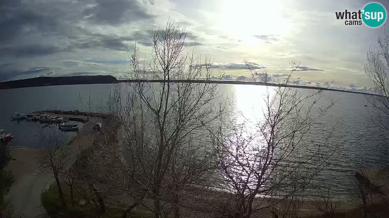 Camping Odmoree live webcam Ražanac – Dalmatien