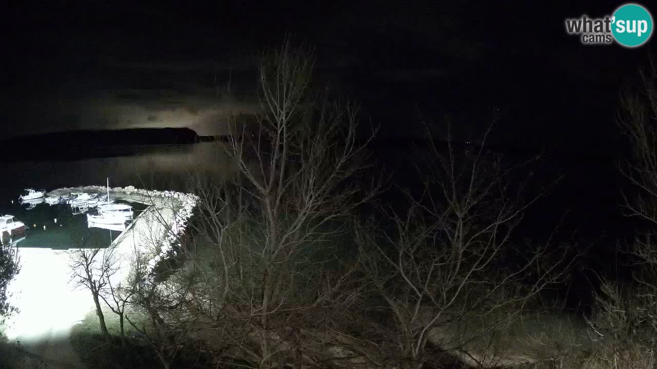 Camping Odmoree camera en vivo Ražanac – Dalmacia