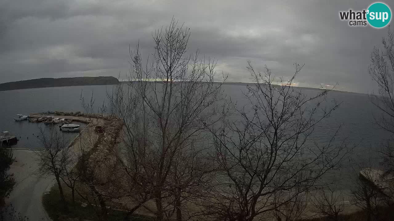 Camping Odmoree live cam Ražanac – Dalmatie